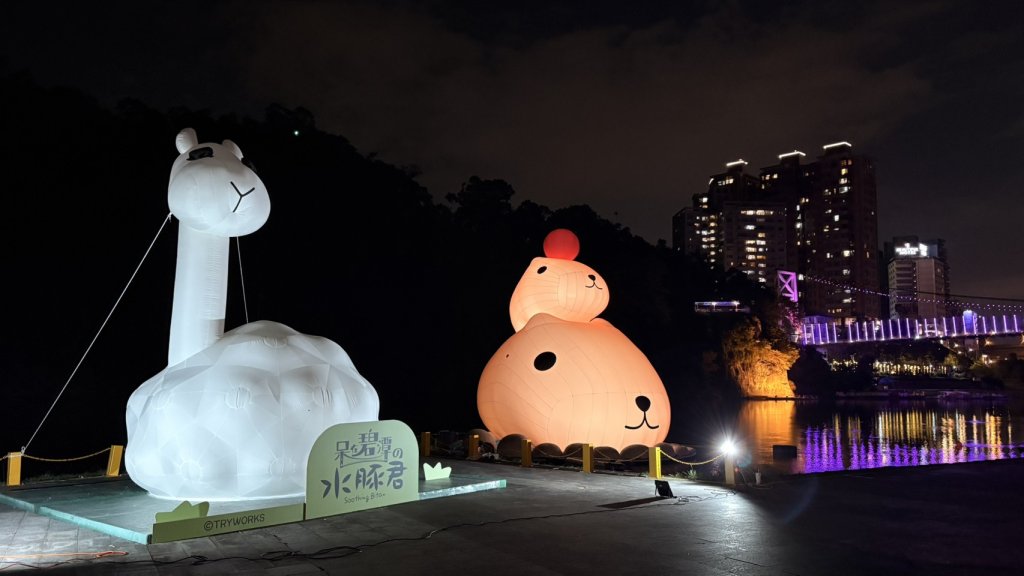 可愛爆擊！日本人氣IP水豚君萌進碧潭<大和傳媒>