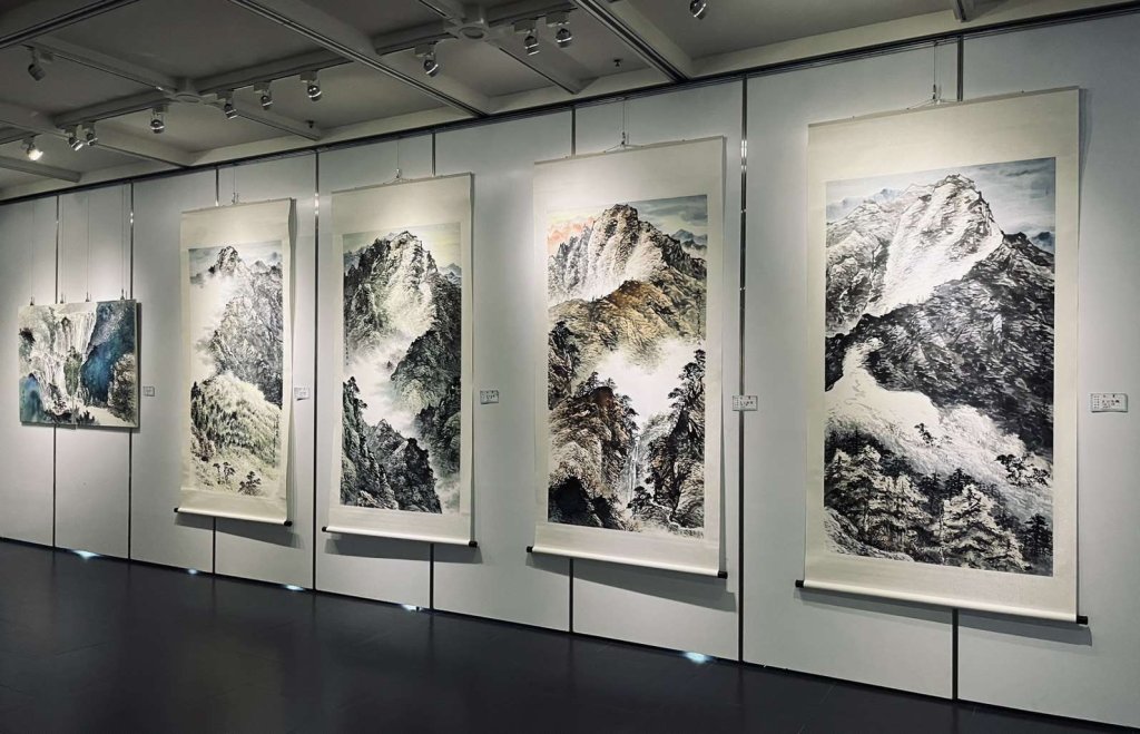 壯麗山河—黃乾成(黃宇立)水墨創作展11/15-26北港文化中心展出<大和傳媒>