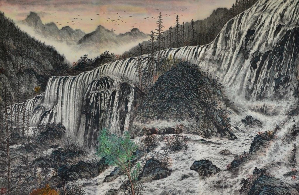 筆走山水 語入鄉情—藝術家黃逢毅(錦榮)個人作品展於苗栗盛大登場<大和傳媒>