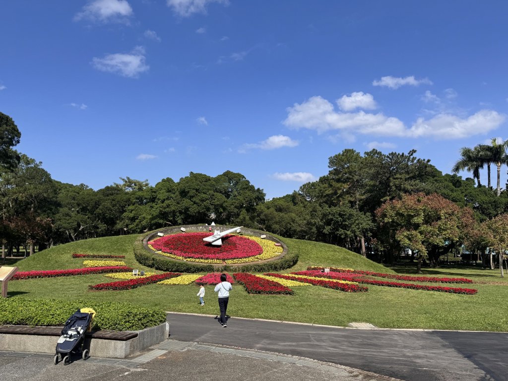 聖誕節應景 青年公園、大安森林公園花卉換新裝<大和傳媒>