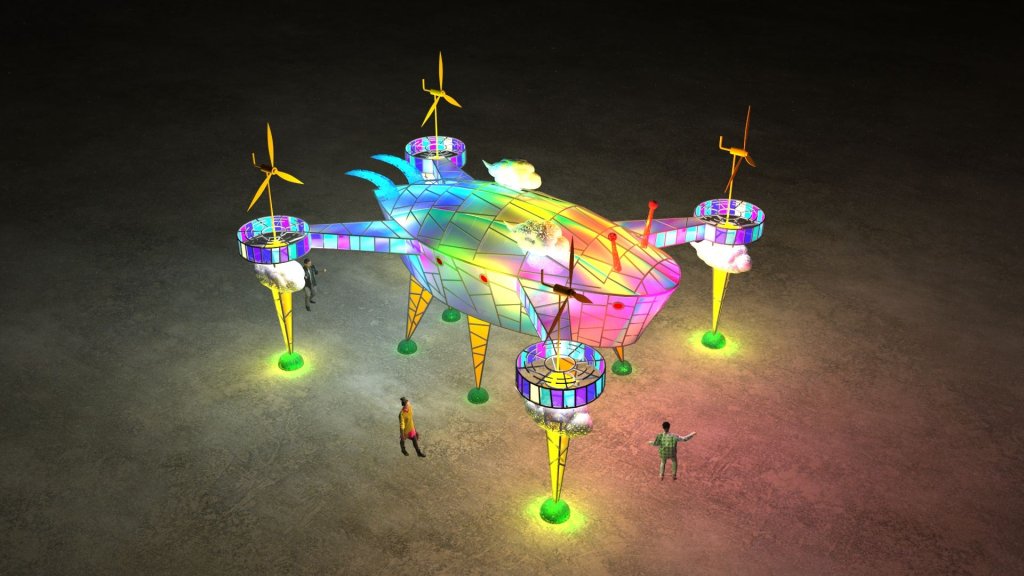 智慧農業照亮嘉義縣 2026台灣燈會打造全台首座「農業無人機」主燈<大和傳媒>