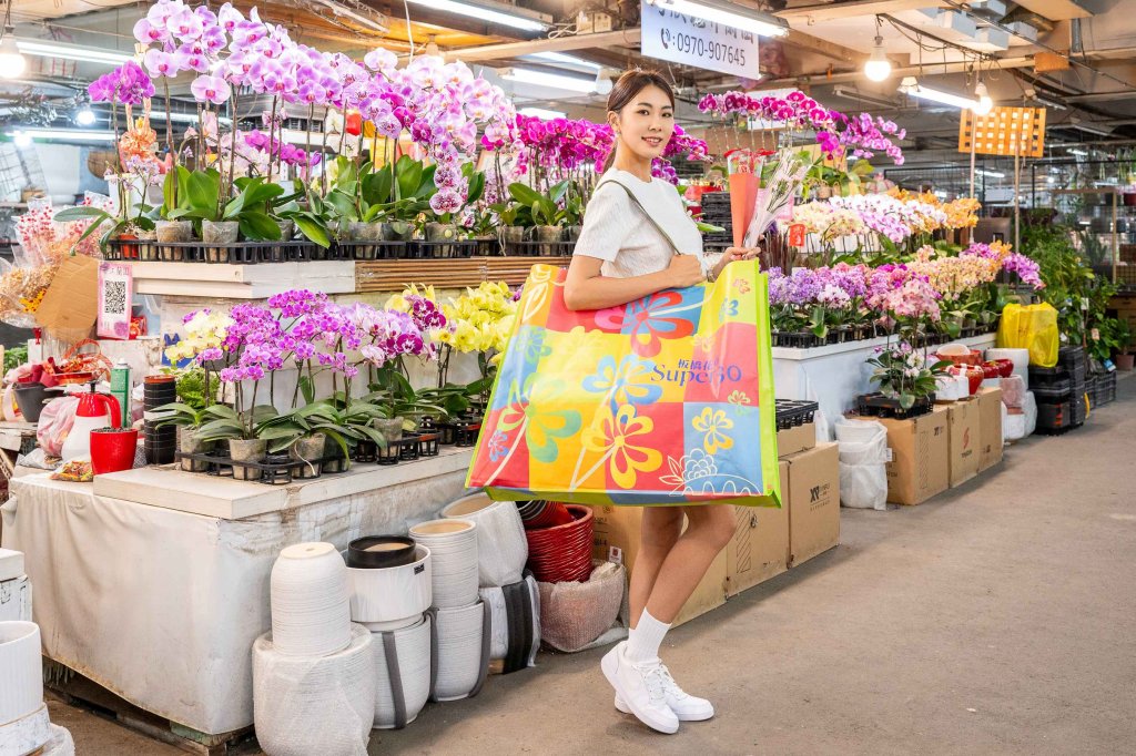歡慶30週年 板橋花市端午打造百草花牆、滿額送香包<大和傳媒>