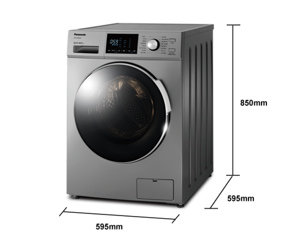 【國際PANASONIC】高效抑菌系列 變頻溫水滾筒洗衣機 NA-V120HDH-G