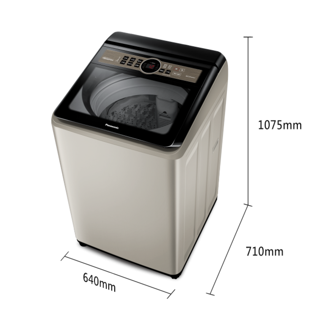 【國際PANASONIC】節能洗淨變頻系列 直立式洗衣機 NA-V130NZ-N