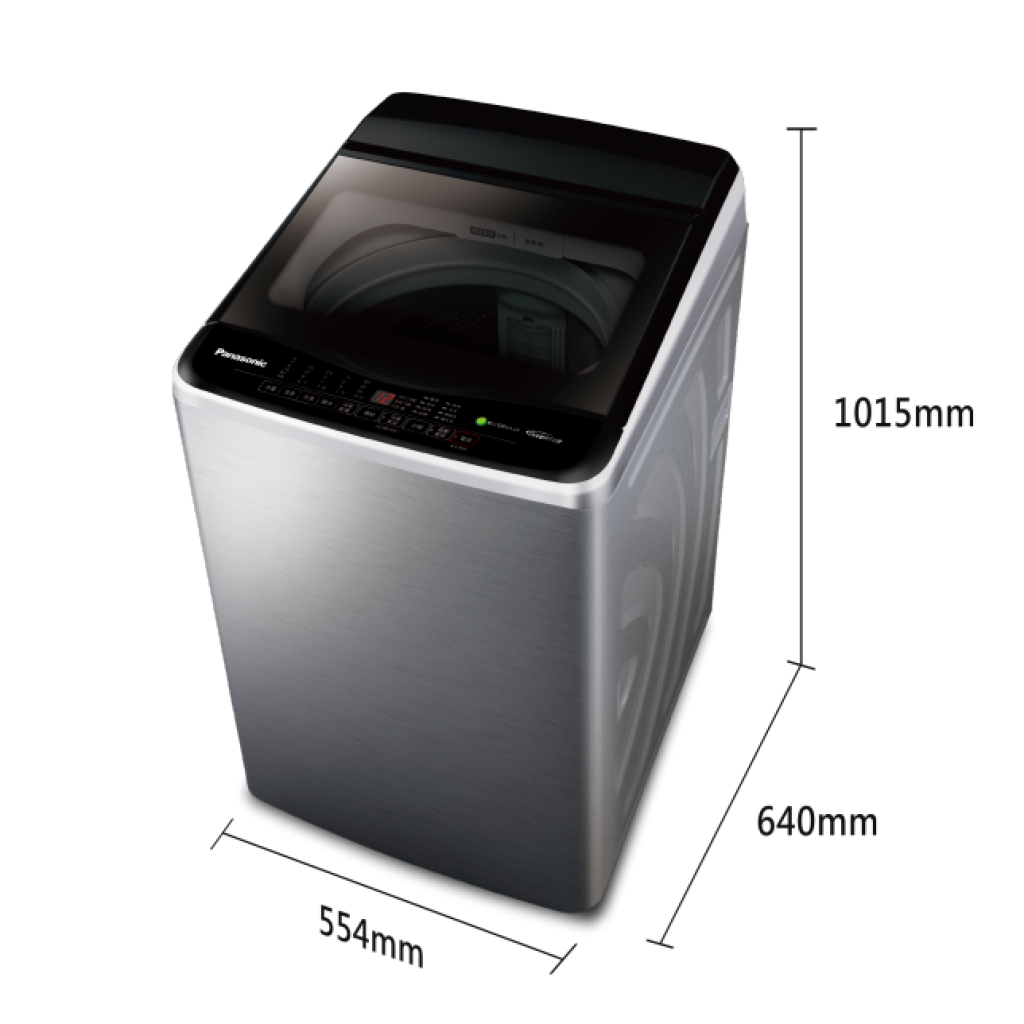 【國際PANASONIC】高效抗菌變頻直立式洗衣機 NA-V120LBS-S