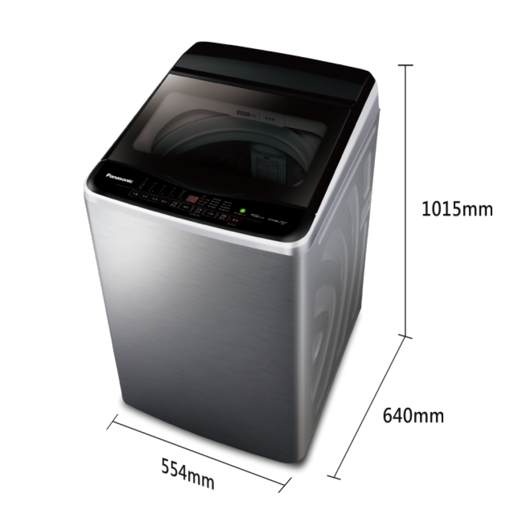 【國際PANASONIC】強效抑菌變頻直立式洗衣機 NA-V130LBS-S