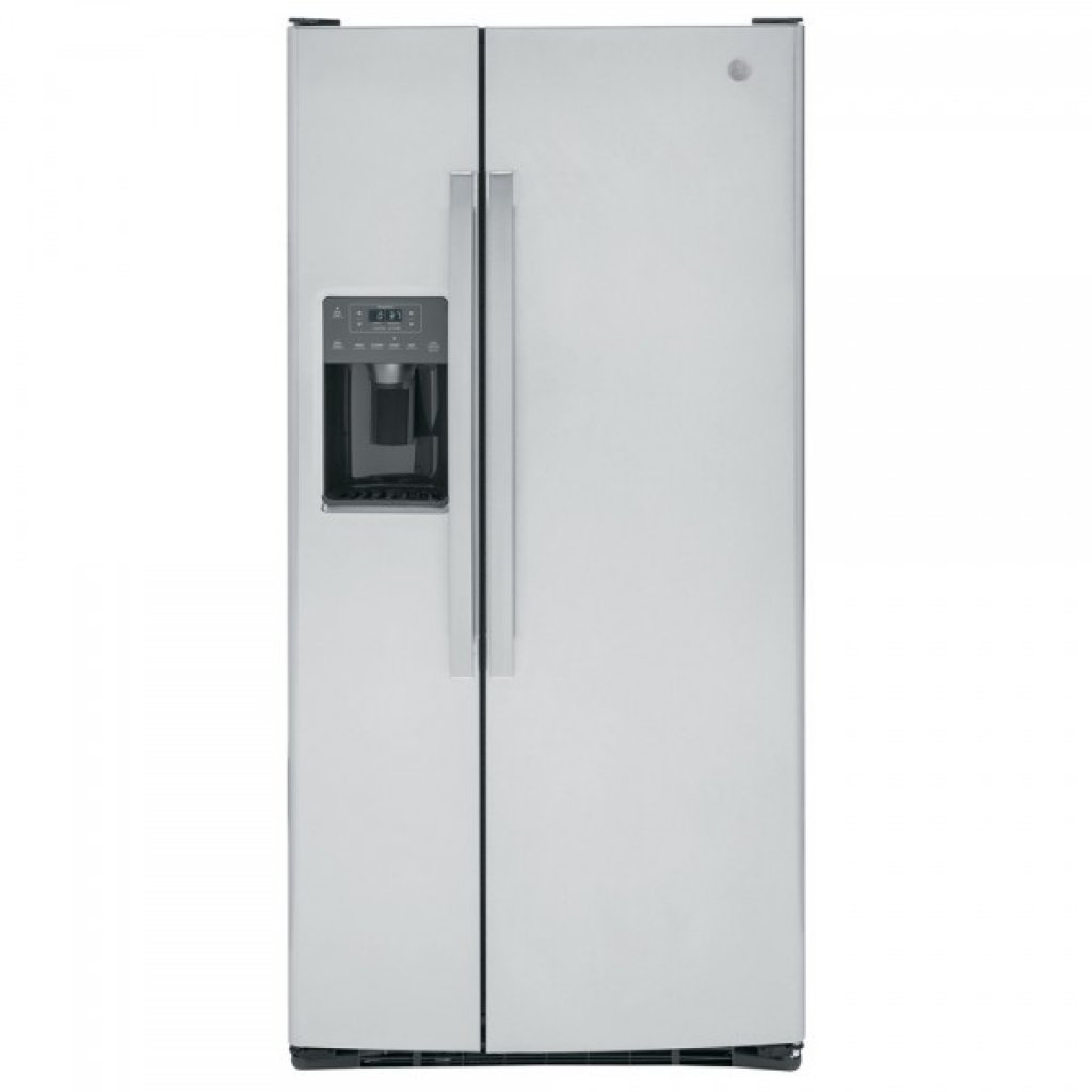 【GE奇異】702L嵌入型對開冰箱-防指紋不銹鋼 (GSS23GYPFS)