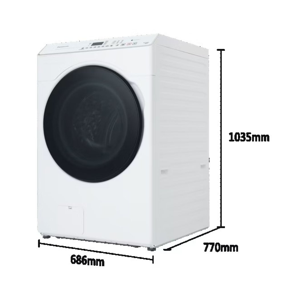【國際PANASONIC】高效抑菌系列 溫水滾筒洗衣機 NA-V190RW