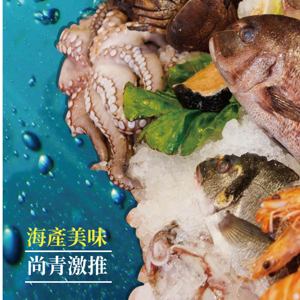 台南的海鮮真的是「尚青」又多元