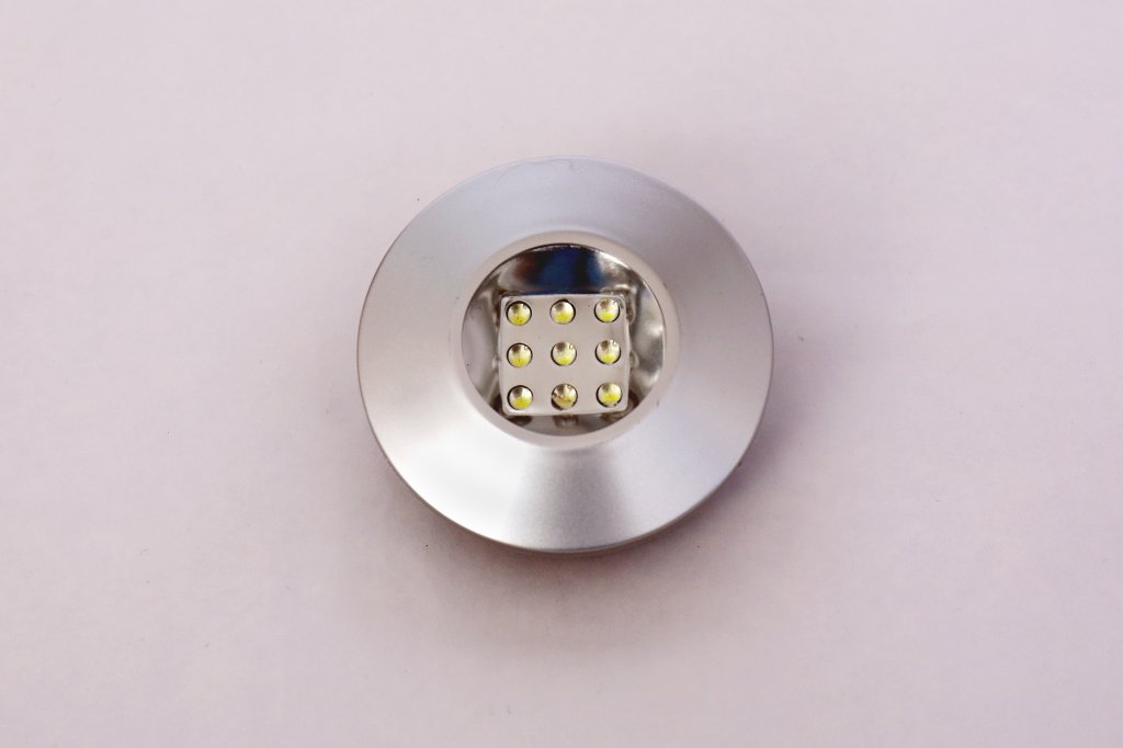 J-009H-9-Silver Grey Mini Down Light