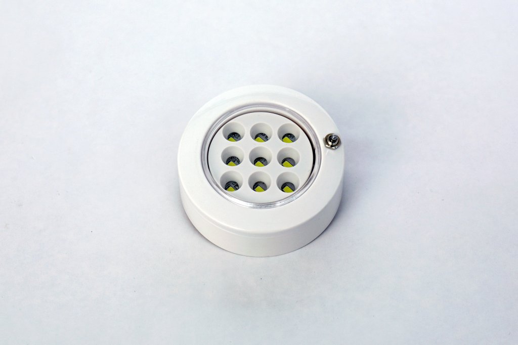 J-055LEDS-9-White Mini Down Light (Surface Mount)