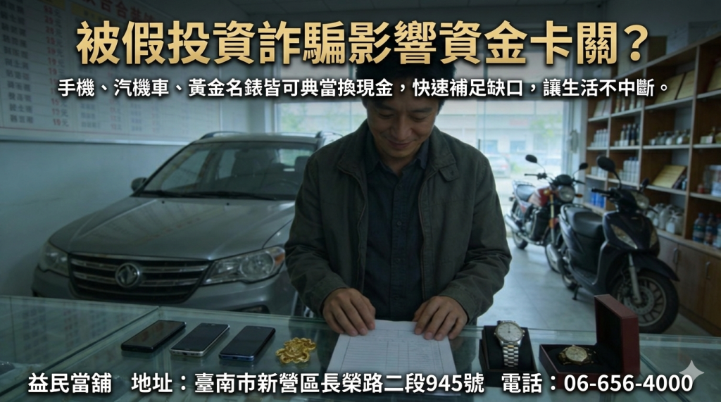 布袋當舖 布袋汽機車借款 布袋黃金借款 布袋借款 免留車