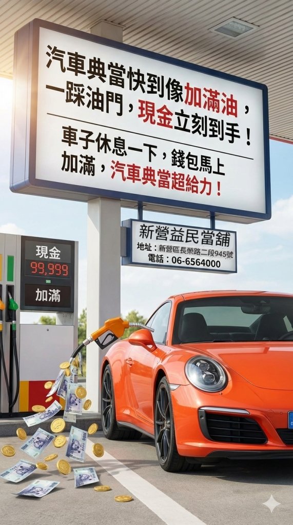 北門汽機車借款免留車 北門借款推薦 北門資金需求