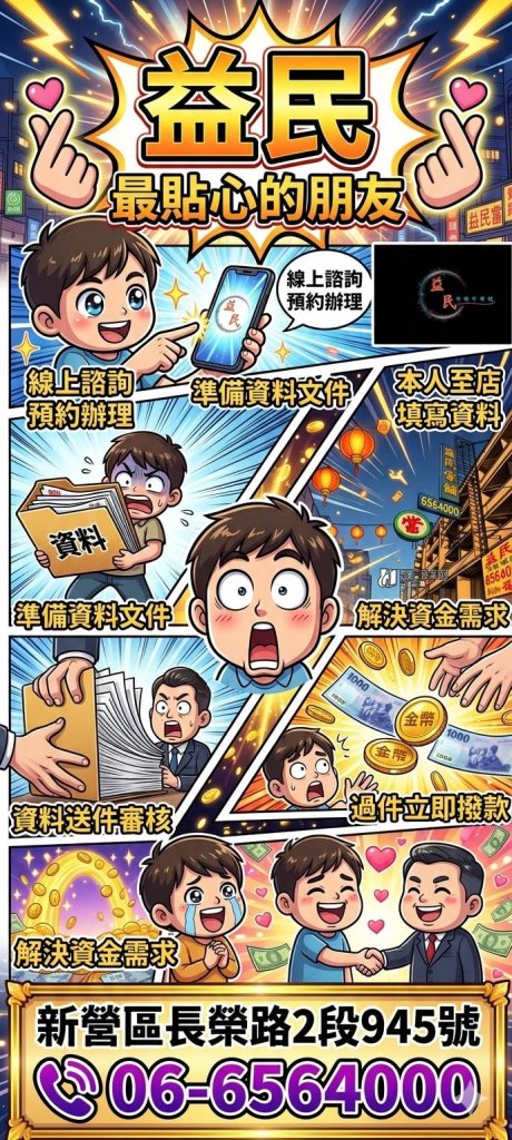 後壁當舖 後壁汽機車借款 後壁資金借款推薦