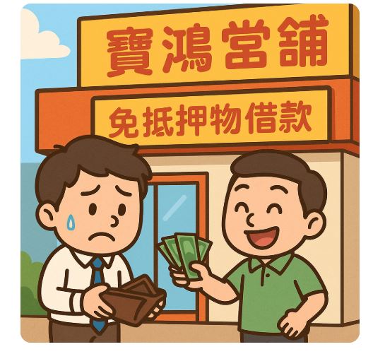 寶鴻當舖政府立案免留車借錢04-2237-9977 - 