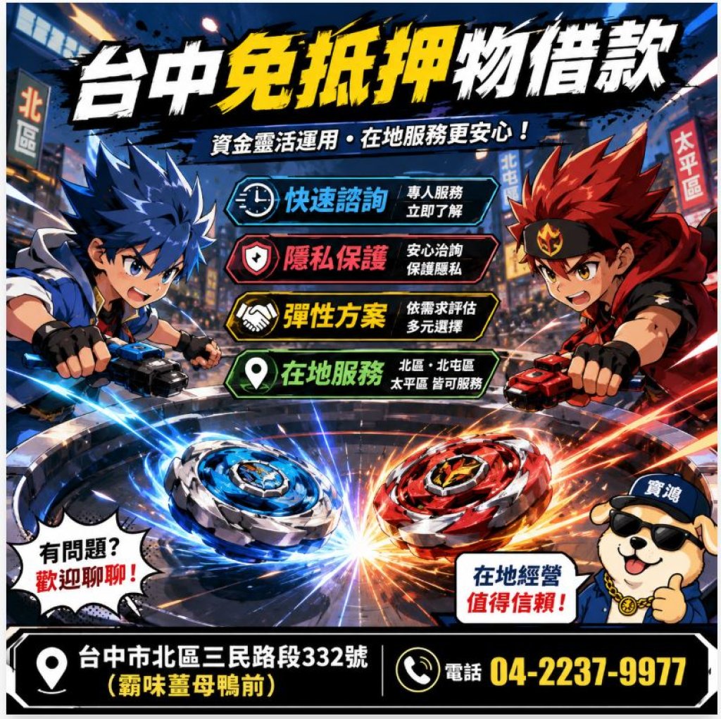【有問題先問，比自己亂猜輕鬆多了】免抵押物借款免費諮詢