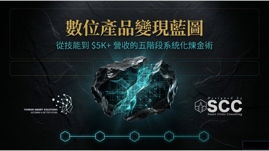 數位資產 五階段變現藍圖