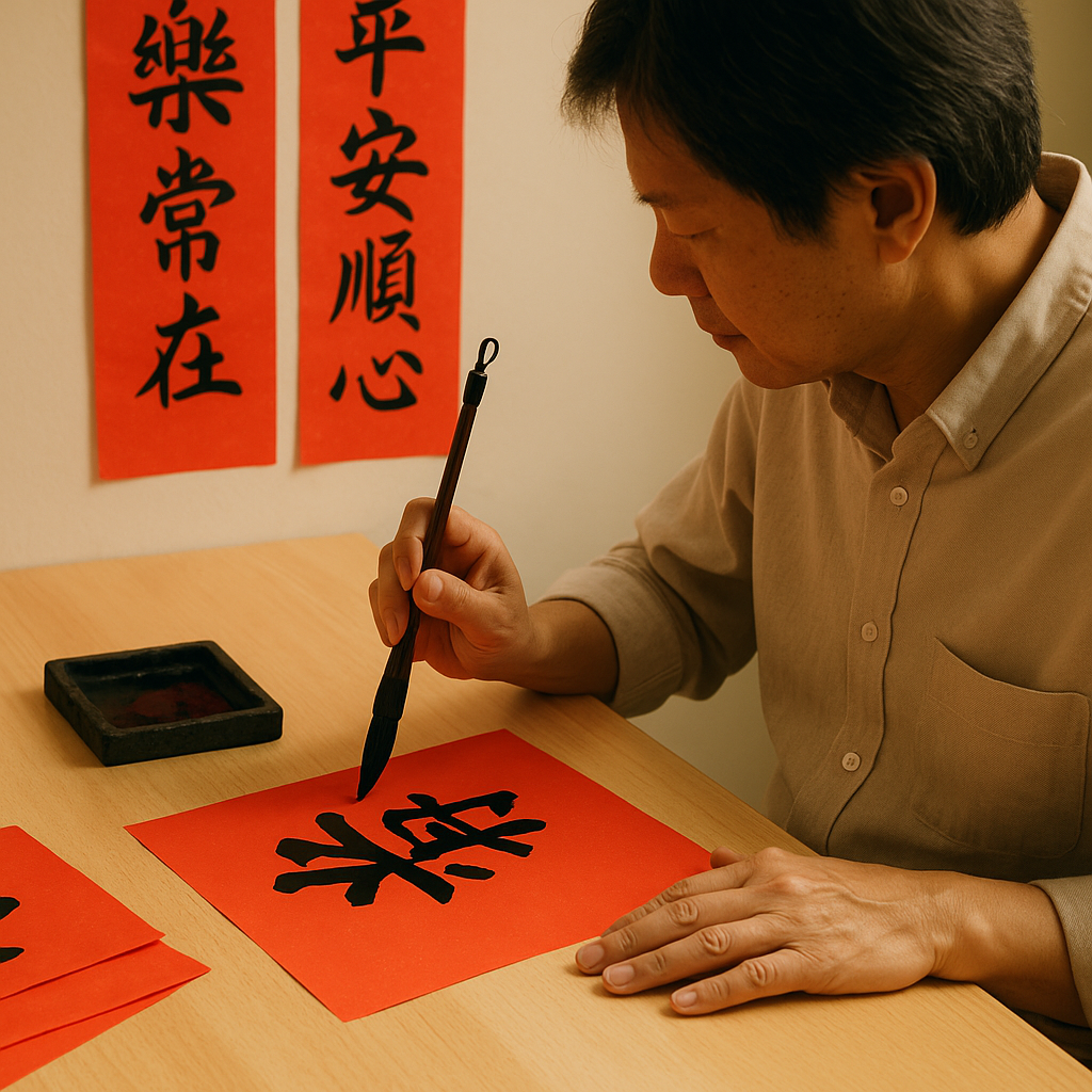 【中年而已．讀書會｜寫春聯 × 祝福能量工作坊】