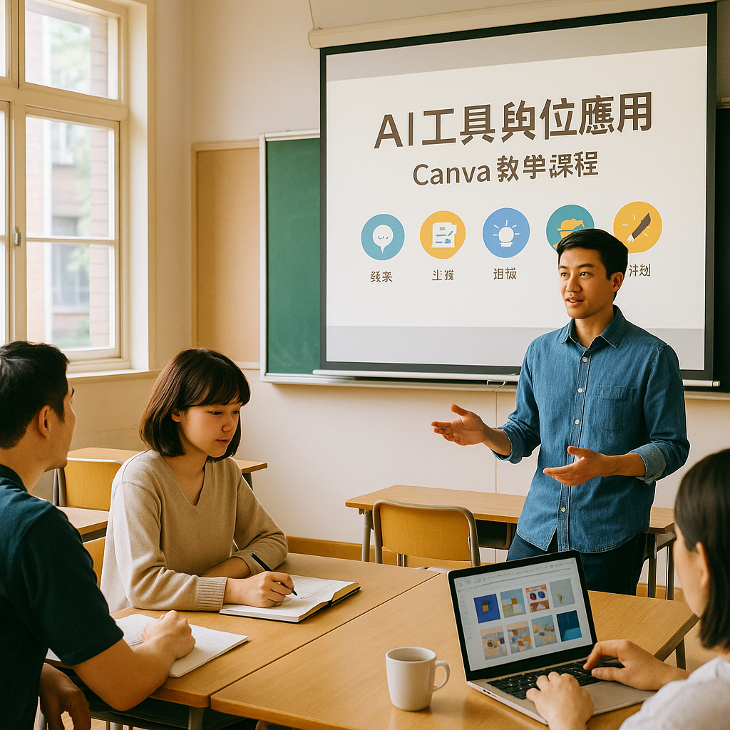 【AI工具與數位應用｜Canva設計入門實作課】