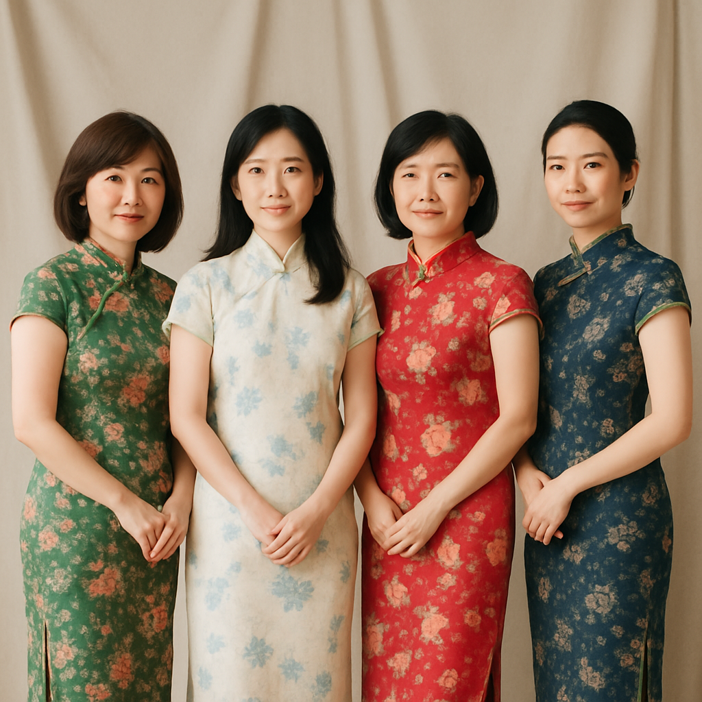 【中年而已．讀書會｜旗袍體驗 × 個人形象照拍攝】