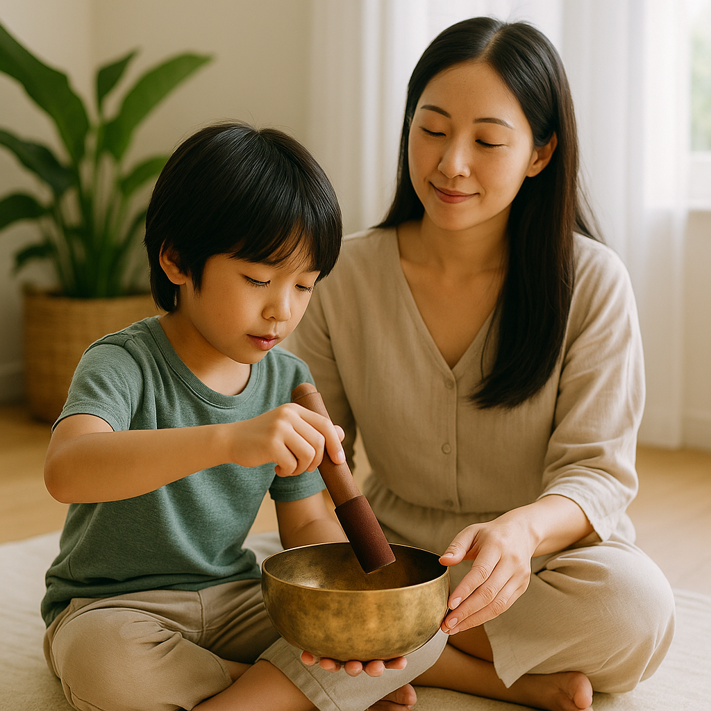 【親子溝通與品德教育｜親子頌缽體驗課程】