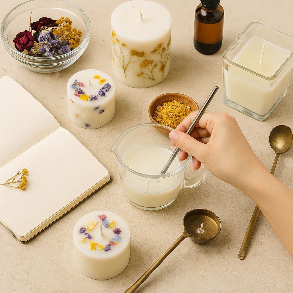 【中年而已．讀書會｜手工蠟燭製作】