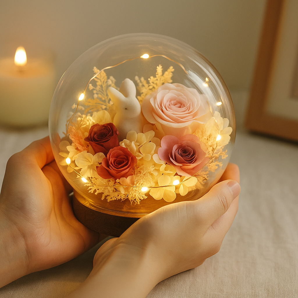 【中年而已．讀書會｜永生花燈球製作】