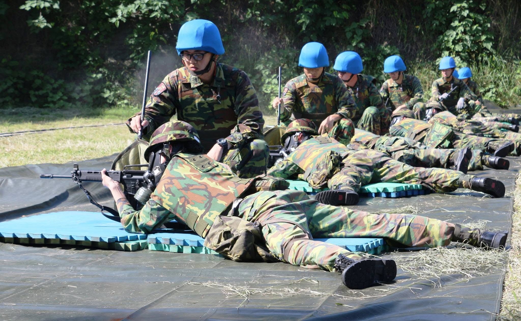 ▲成功嶺士官長把士兵當靶？拿槍追射釀瘀青　十軍團駁壓案：已送憲兵隊偵辦。（示意圖／資料照，與本文無關）