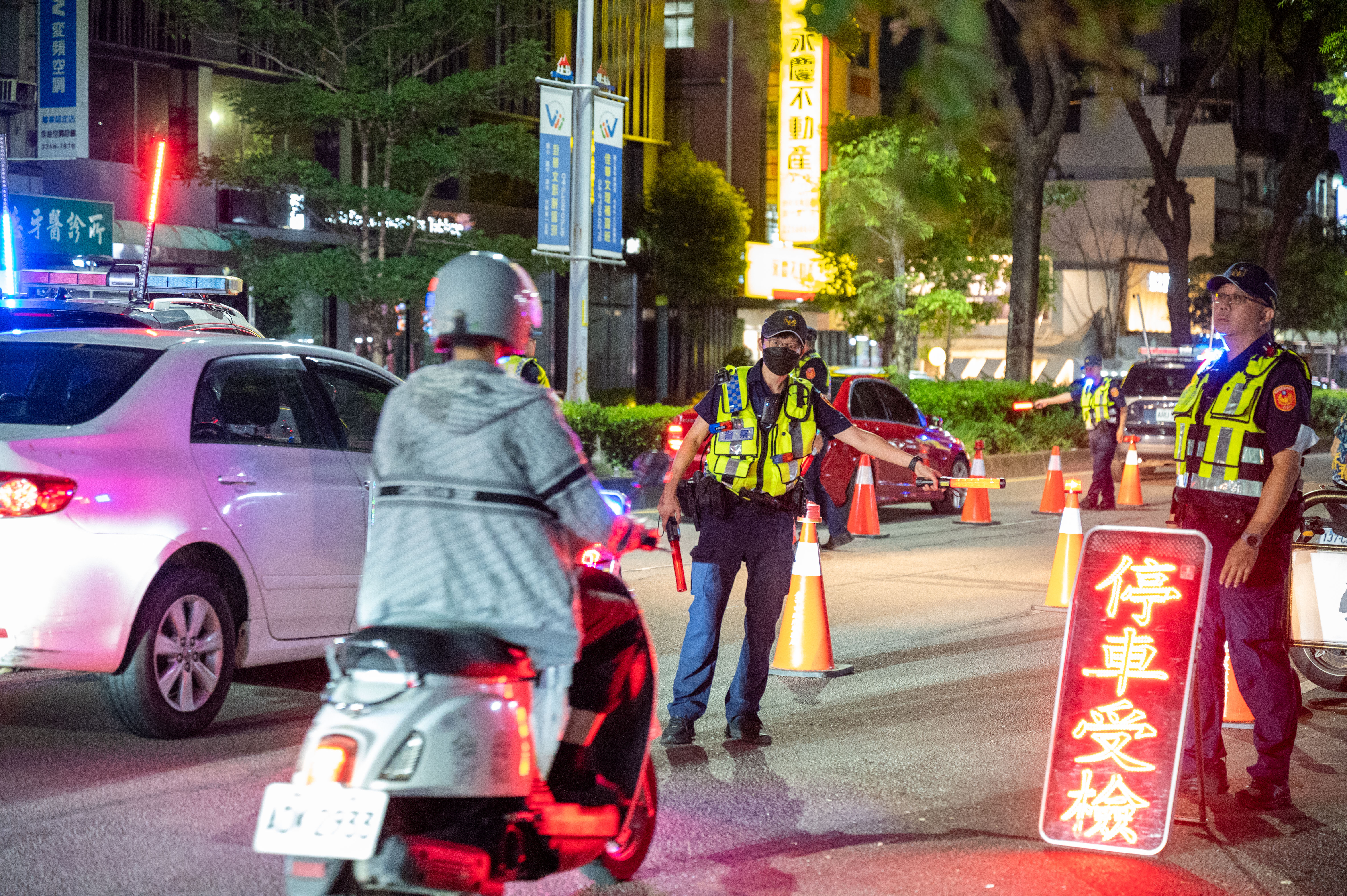 北中南同步宣戰毒駕!中市警動員500警力大掃蕩 唾液快篩上路陽性立即逮捕
