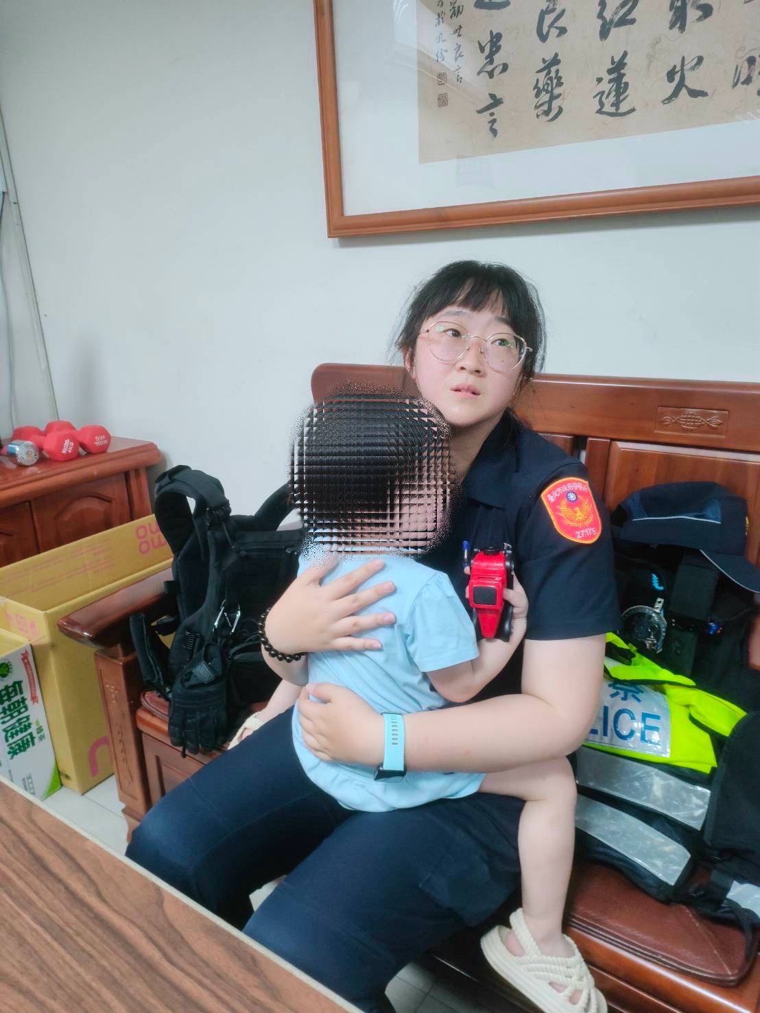 北投夏日祭3歲女童走失急哭　女警化身保姆安撫協尋助母女團圓