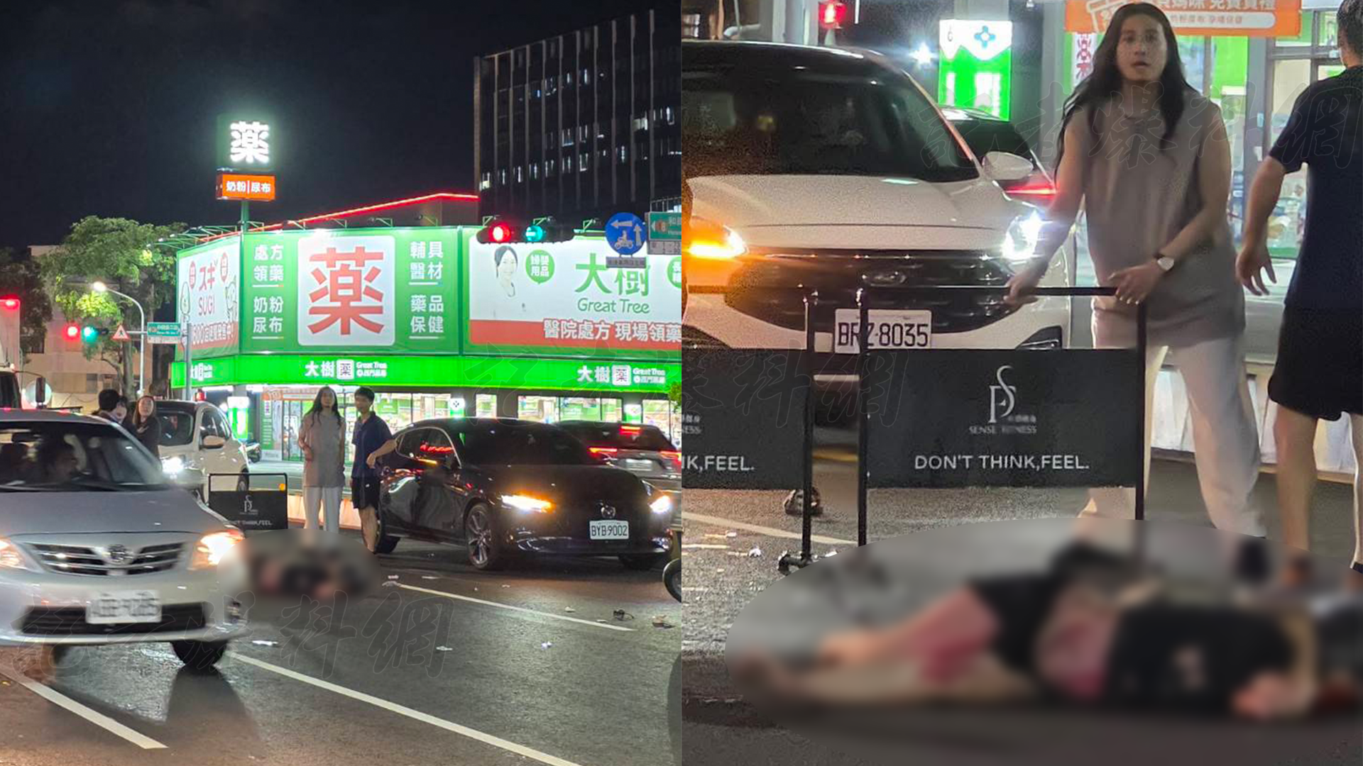 ▲台南北區嚴重車禍!孕婦騎士「噴飛重摔」命危 多處骨折送醫搶救 (圖/記者爆料網 網友提供)