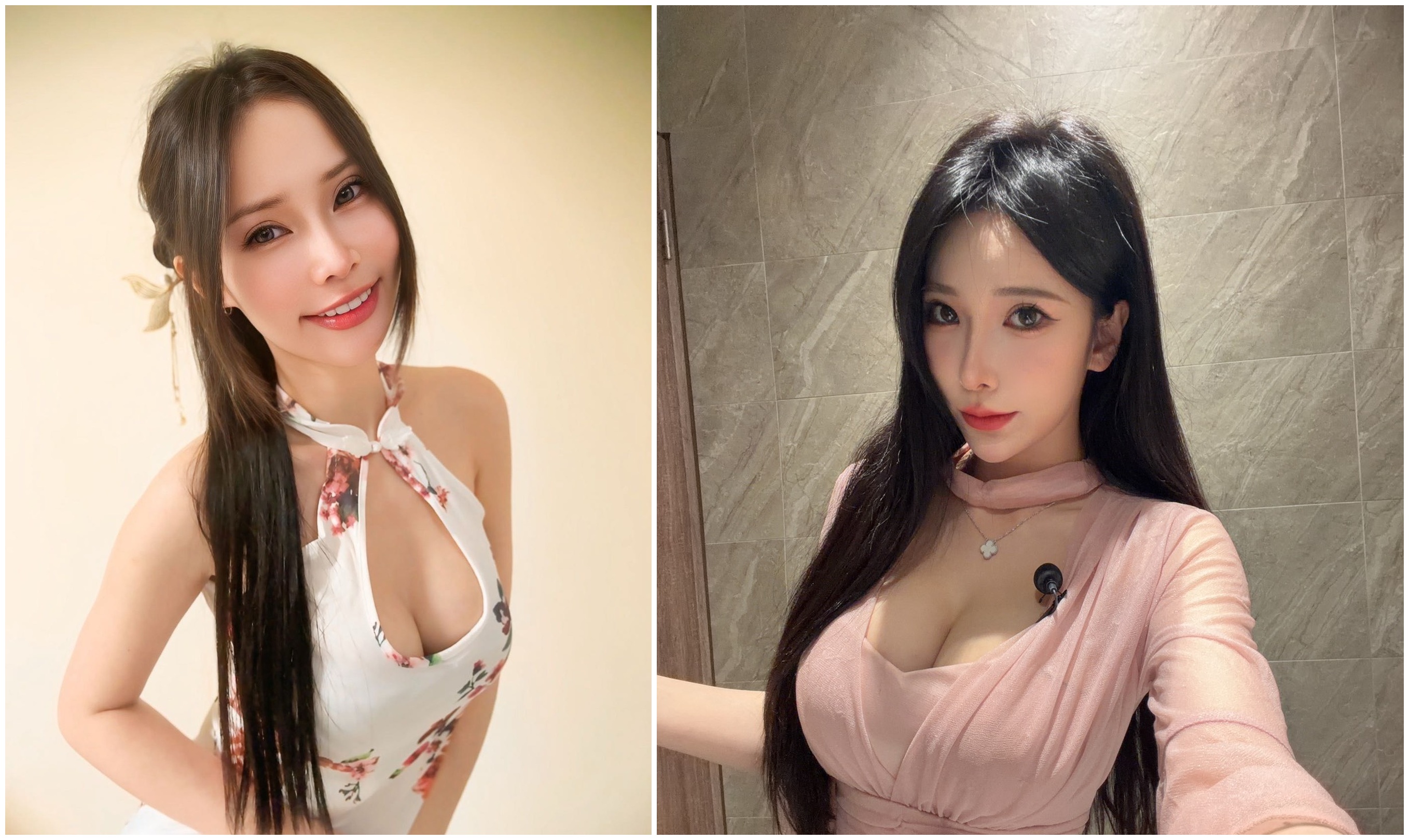 網紅KK桃子(左)、Yunas(右)將於世足賽期間接力,陪球迷見證每場精彩對決。(圖/SWAG提供)