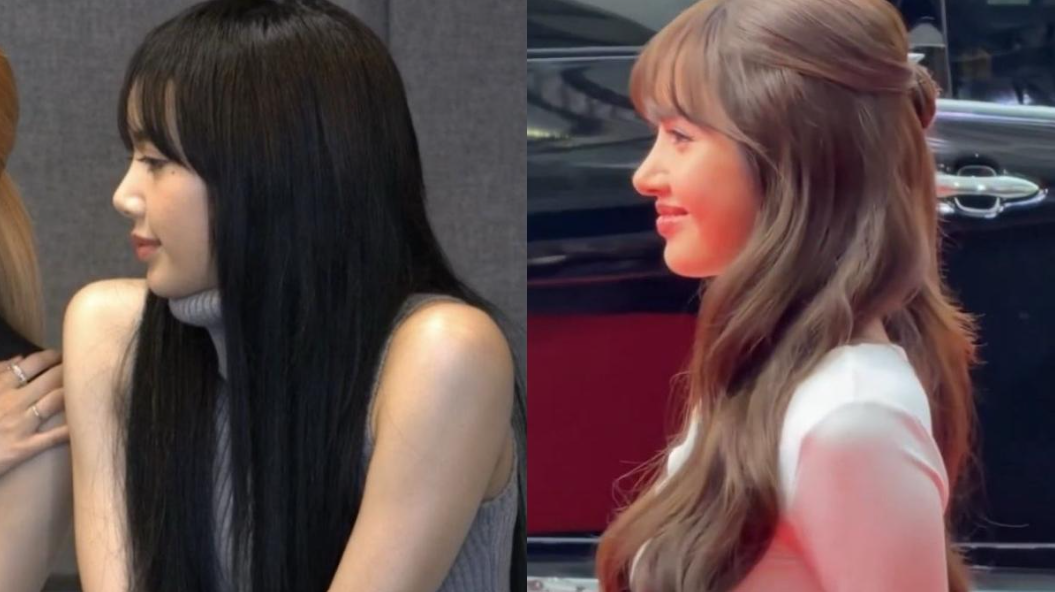 Lisa被懷疑鼻子整形。（圖／翻攝X）