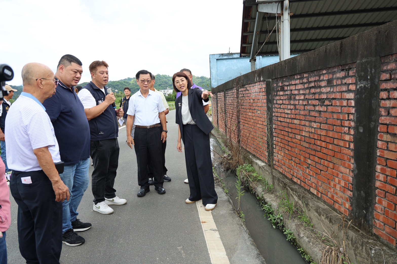 路平、排水、護岸一次改善 許淑華會勘名間21處農水路 核定3061萬元經費