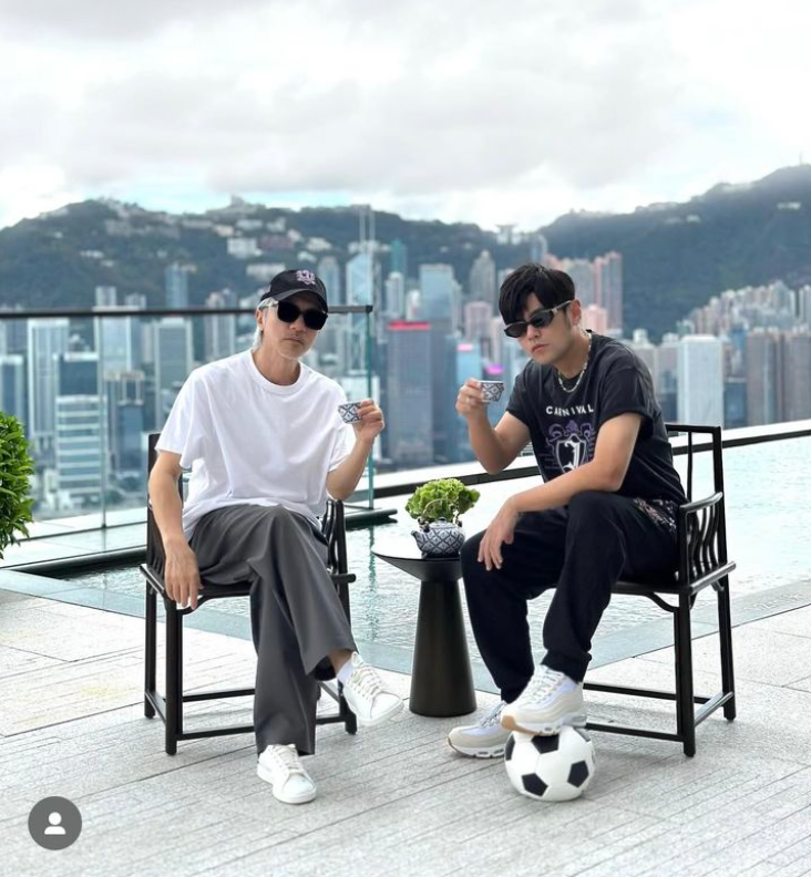 周杰倫幫周星馳宣傳新片。（圖／翻攝周星馳IG）