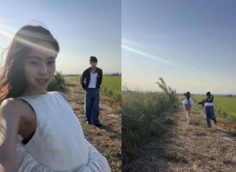 Jennie新歌找來台灣男模Kai演出。