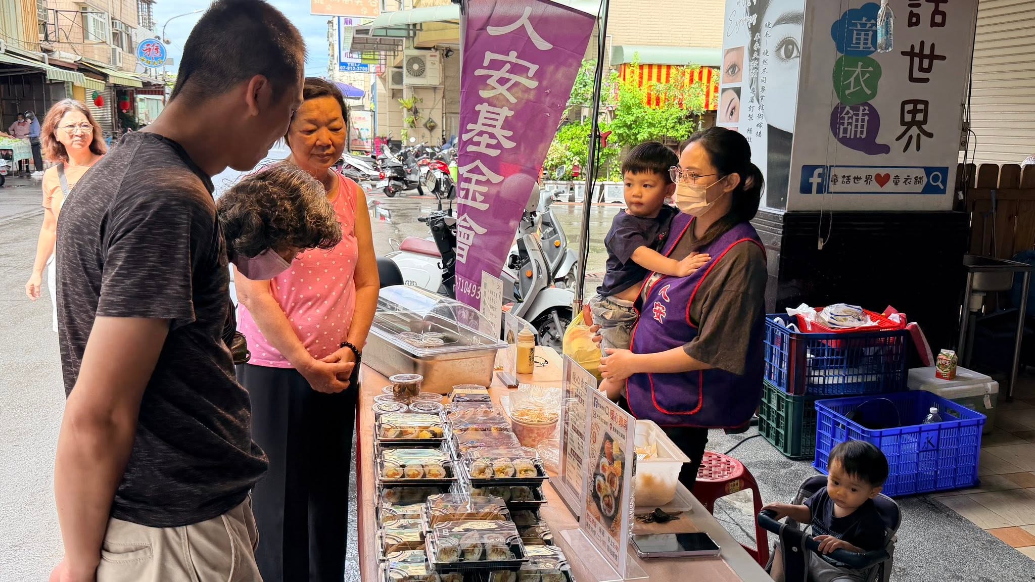 人安基金會助單親媽媽壽司創業　惜食送暖鳳山寒士打造愛心善循環