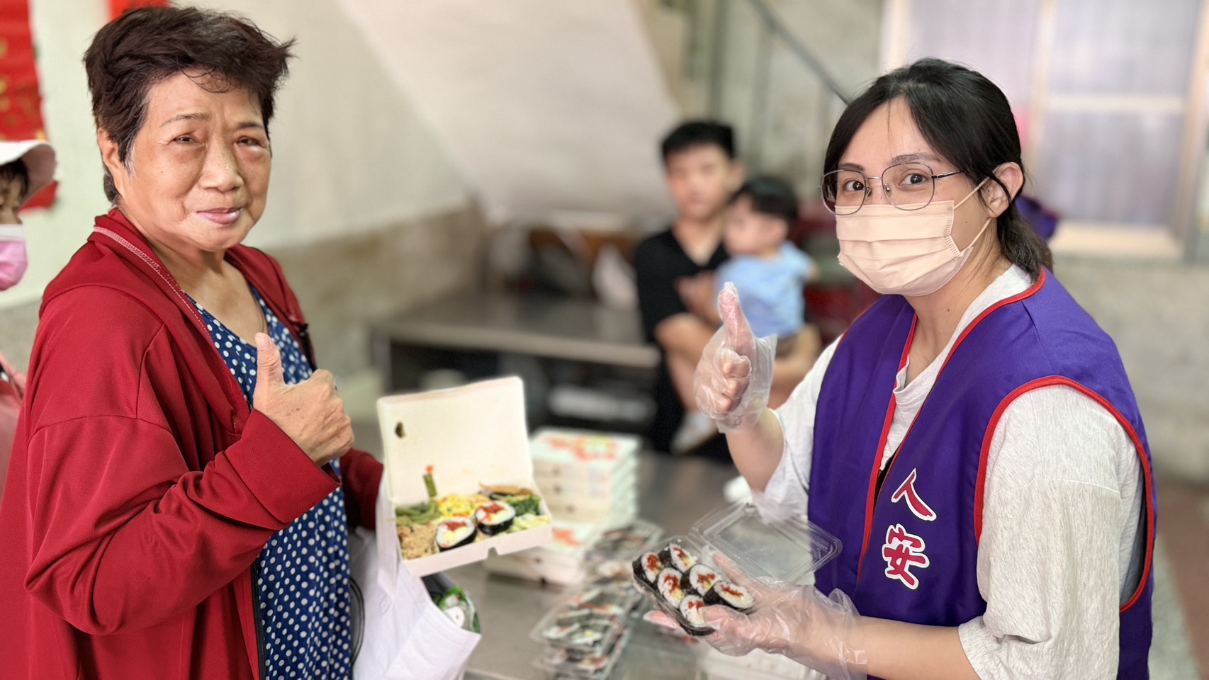 人安基金會助單親媽媽壽司創業　惜食送暖鳳山寒士打造愛心善循環