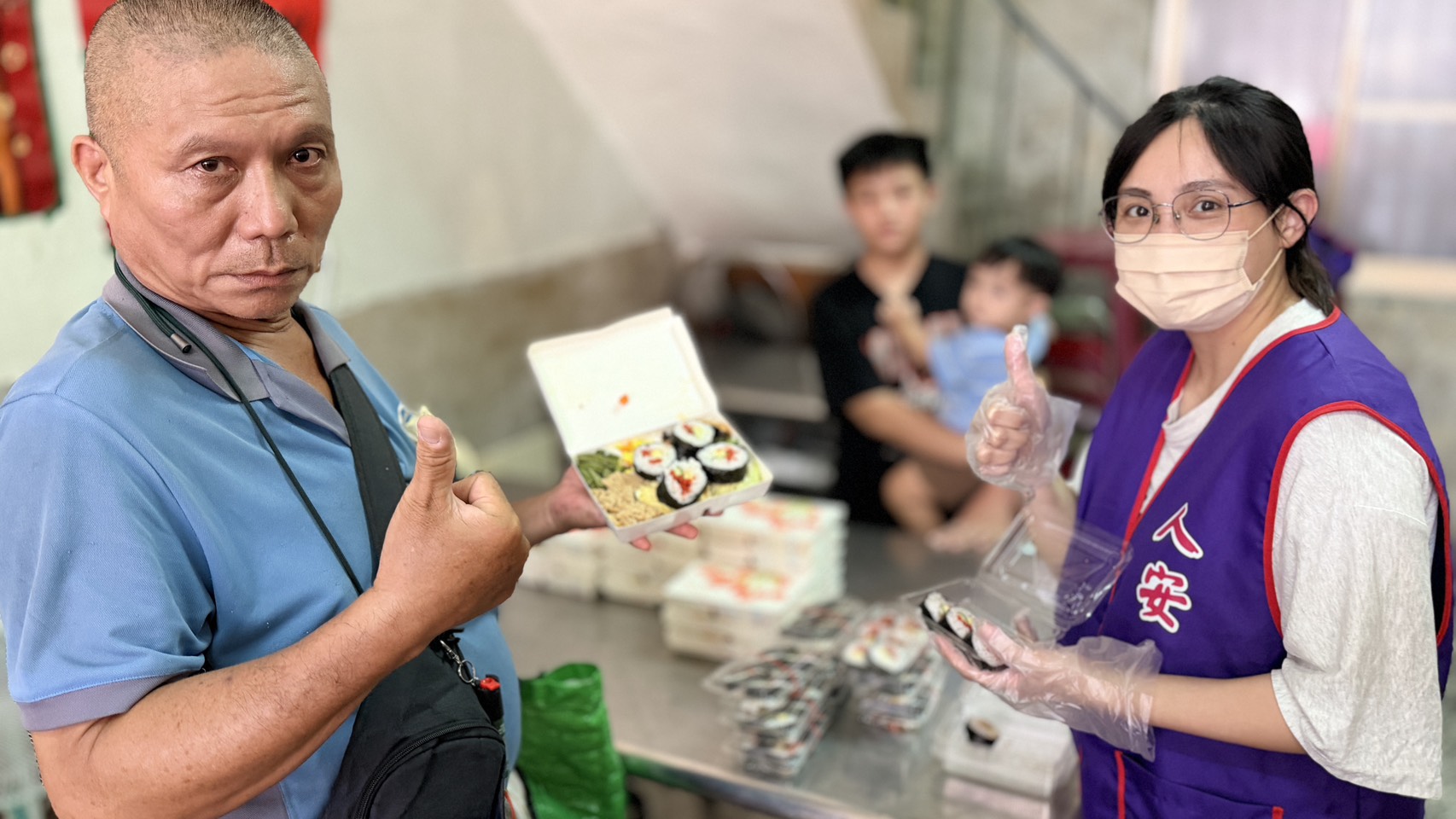 人安基金會助單親媽媽壽司創業　惜食送暖鳳山寒士打造愛心善循環