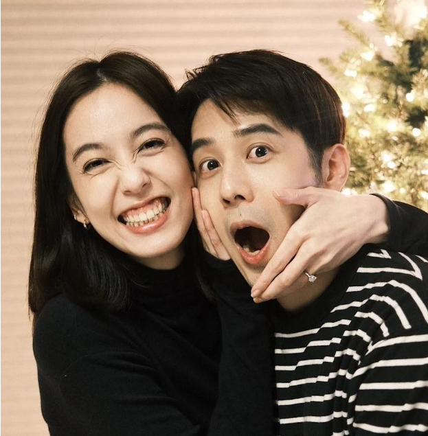 陳庭妮、胡宇威愛情長跑後結婚,如今成新手爸媽。(圖/翻攝陳庭妮IG)