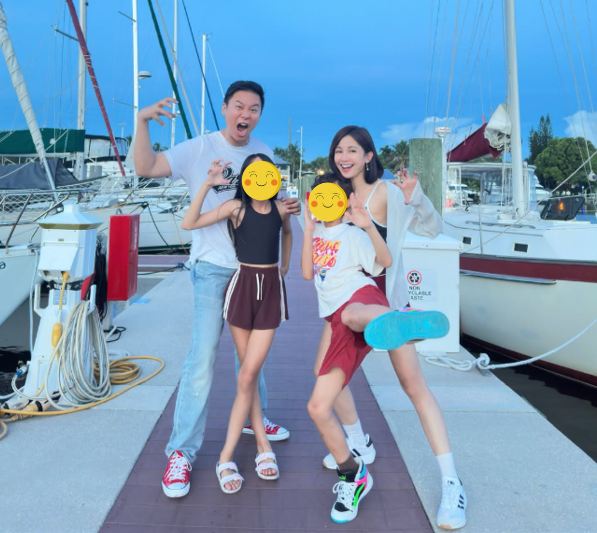 鍾欣怡一家人預計於明年暑假正式移居美國。（圖／翻攝鍾欣怡IG）