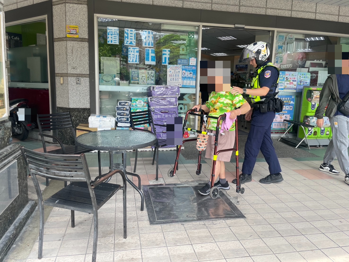 8旬失智嬤清晨推助行器外出失聯　台中警地毯式搜尋2小時平安尋回
