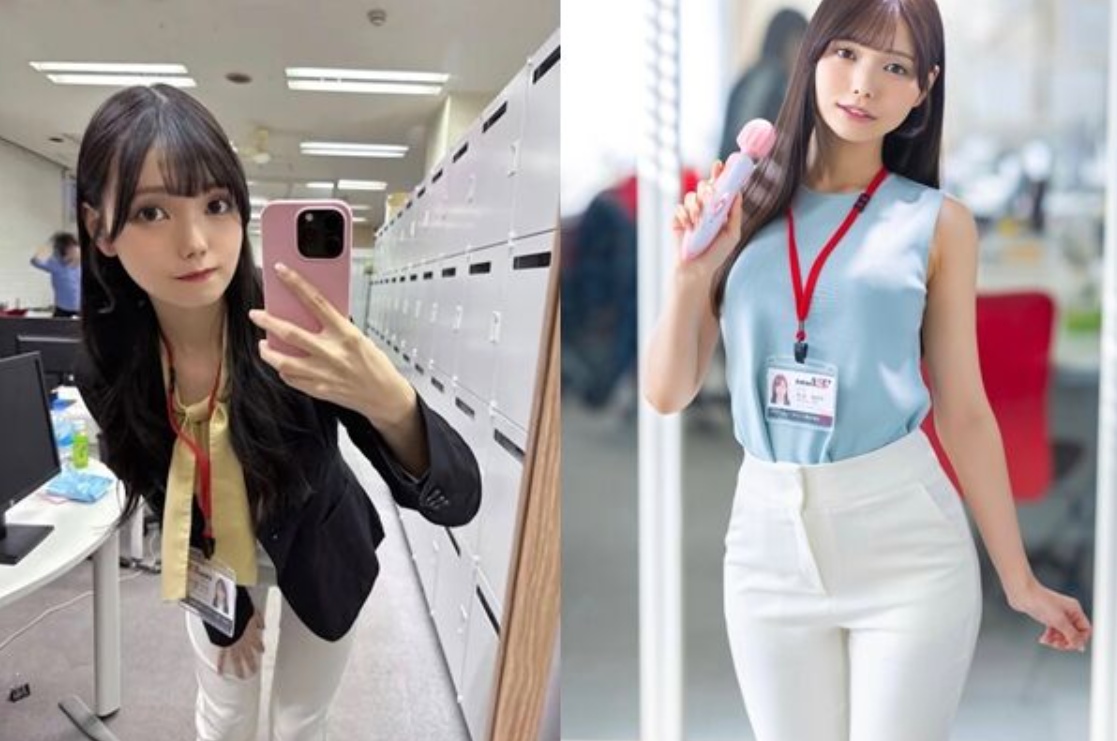 SOD宣傳部正妹員工轉戰AV女優。（圖／翻攝臉書）