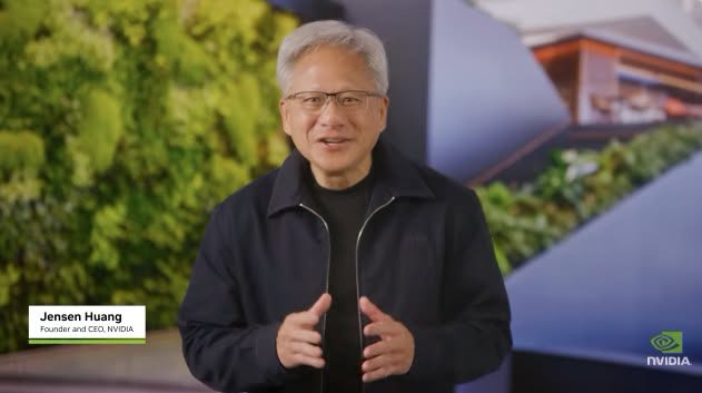 NVIDIA創辦人暨執行長黃仁勳表示,明年營收可望增約70%。(圖/NVIDIA臉書)