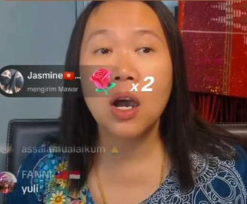 Yuli在直播上坦言自己已將拿到的400萬元遺產花光了。(圖/翻攝Yuni IG))