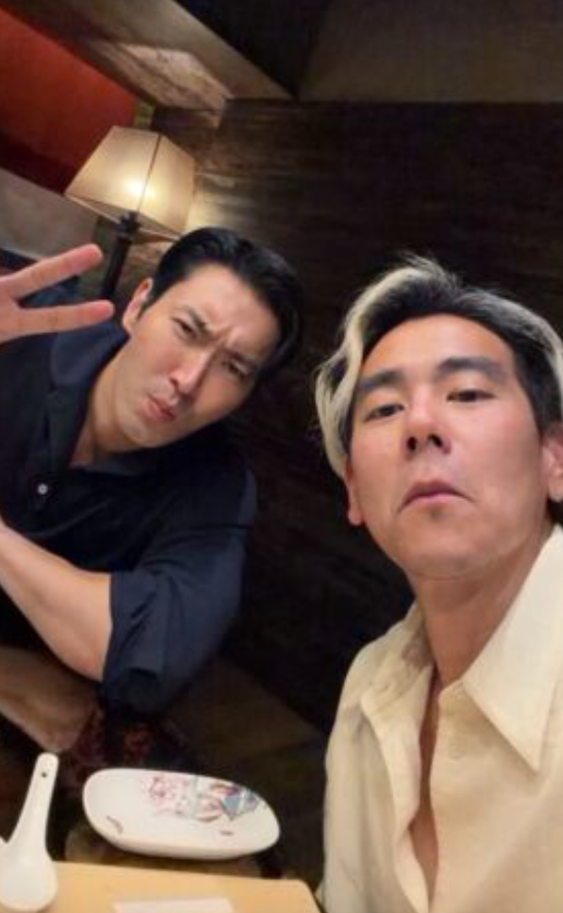 始源、彭于晏在台灣見面。（圖／翻攝始源Threads）