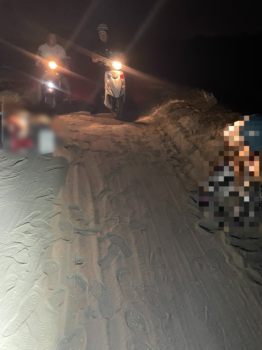 AirTag定位助攻!彰化失智老婦騎車失聯 警民合作深夜堤防尋獲