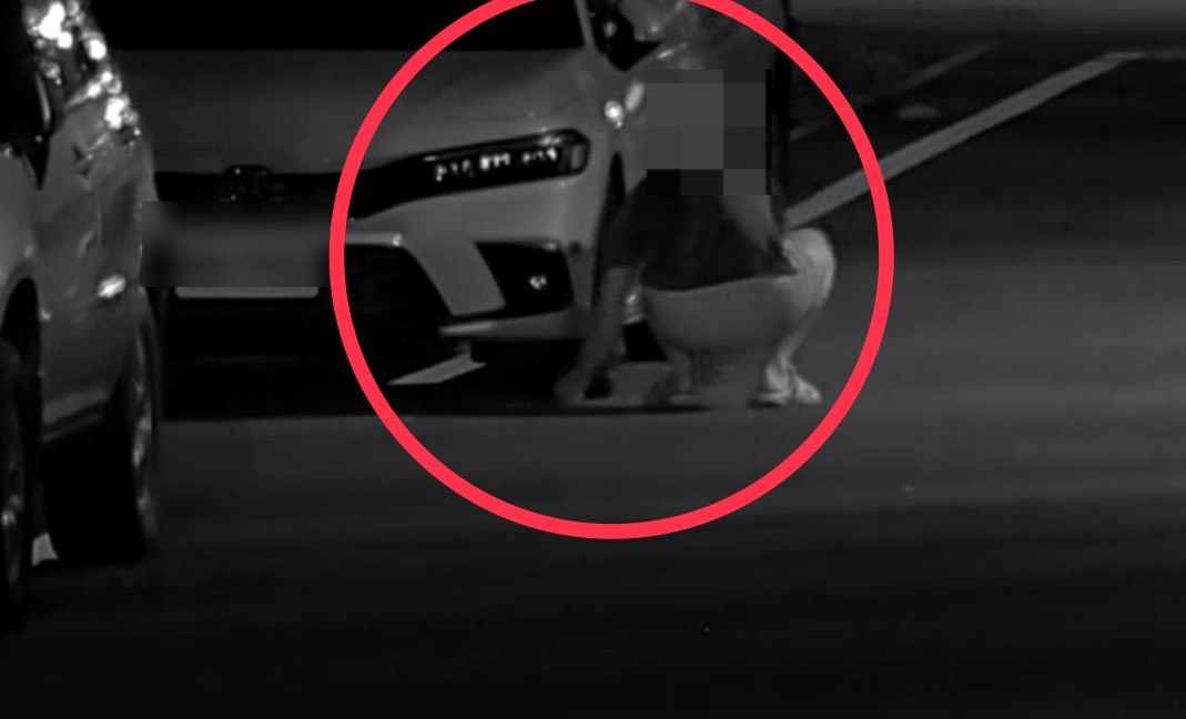 太惡劣！花蓮轎車輪胎下遭放「水泥鋼釘」釘尖朝上　警逮嫌犯送辦