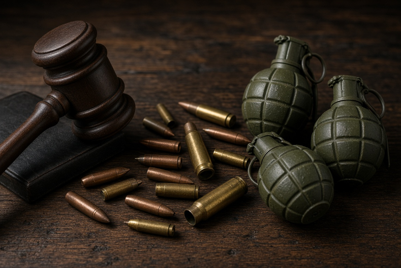 軍械士偷彈藏52年！當兵帶走子彈14顆、彈頭104顆、手榴彈3顆放台中家中　半世紀後突跑到警局自首