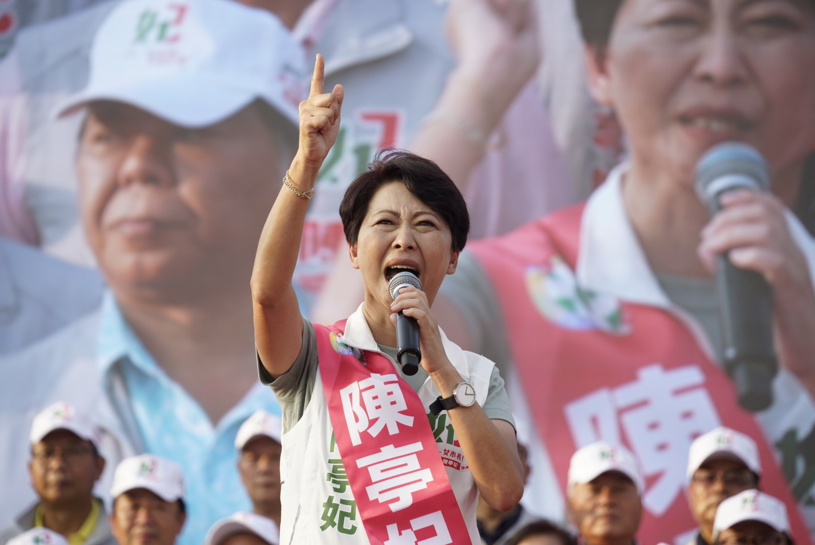 台南女市長接棒戰開打！陳亭妃競總湧逾2萬人　喊話拚全國最高得票率